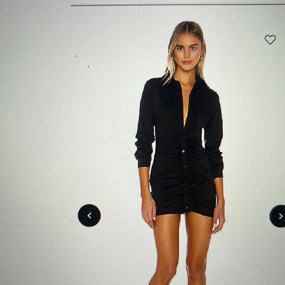 Colette Ruched Shirt Dress